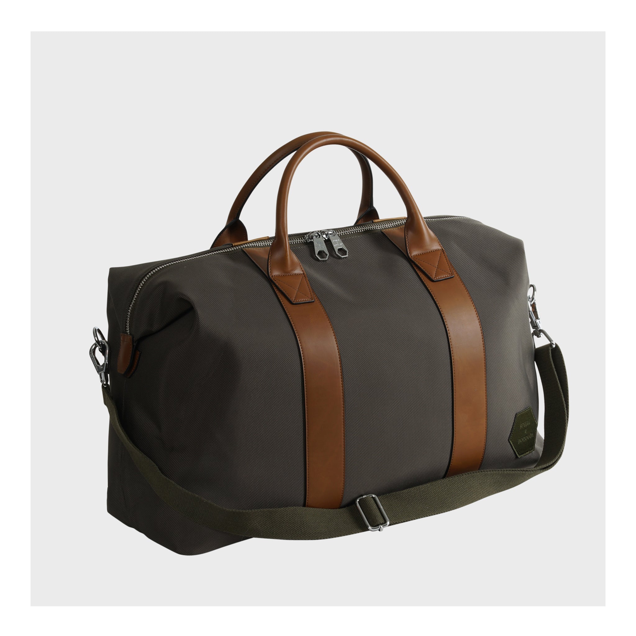 Green weekender bag sale